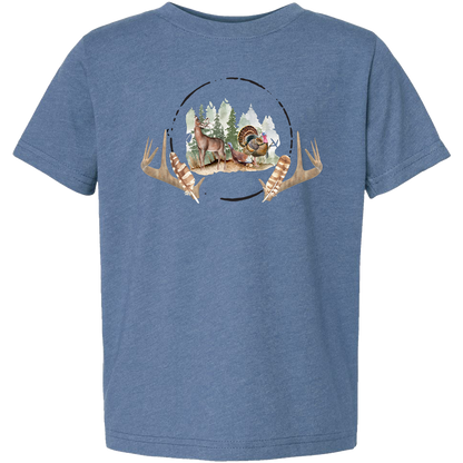 Bucks And Beards Toddler Tee