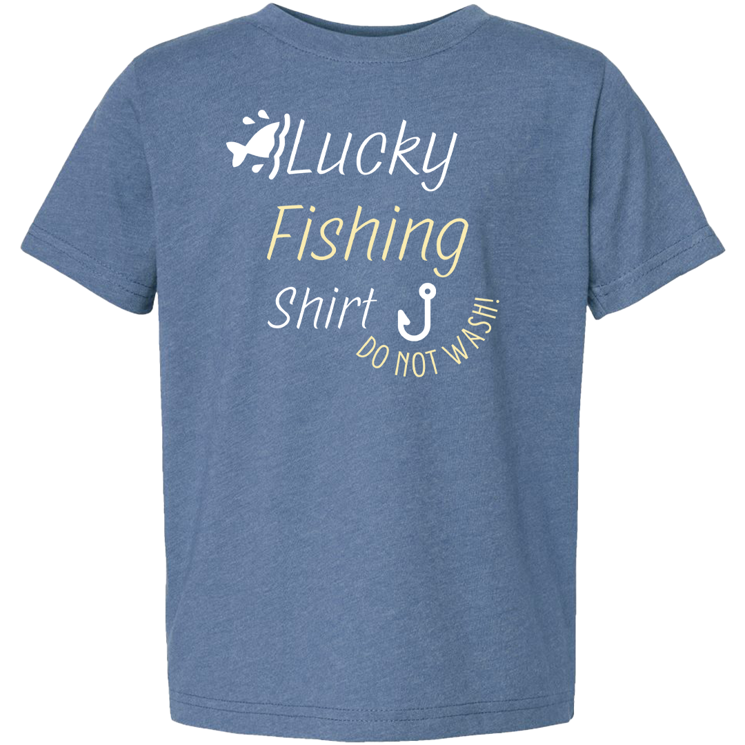 Lucky Fishing Shirt Toddler Tee