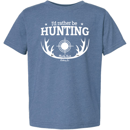 I'd Rather be Hunting Toddler Tee