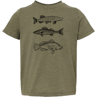 Midwest Fish Toddler Tee
