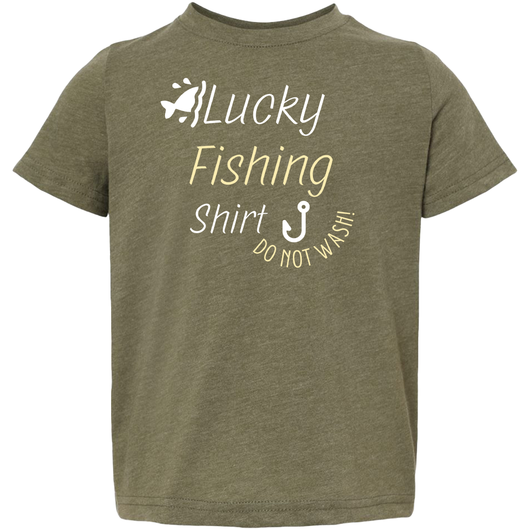 Lucky Fishing Shirt Toddler Tee