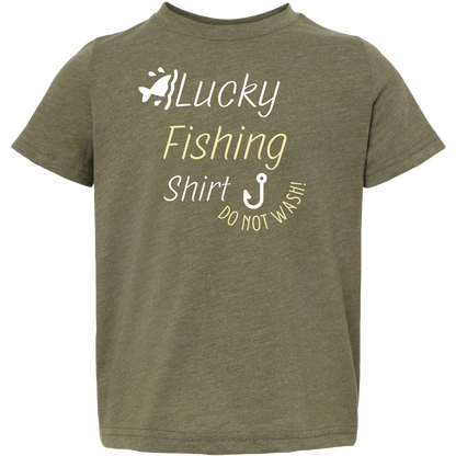 Lucky Fishing Shirt Toddler Tee