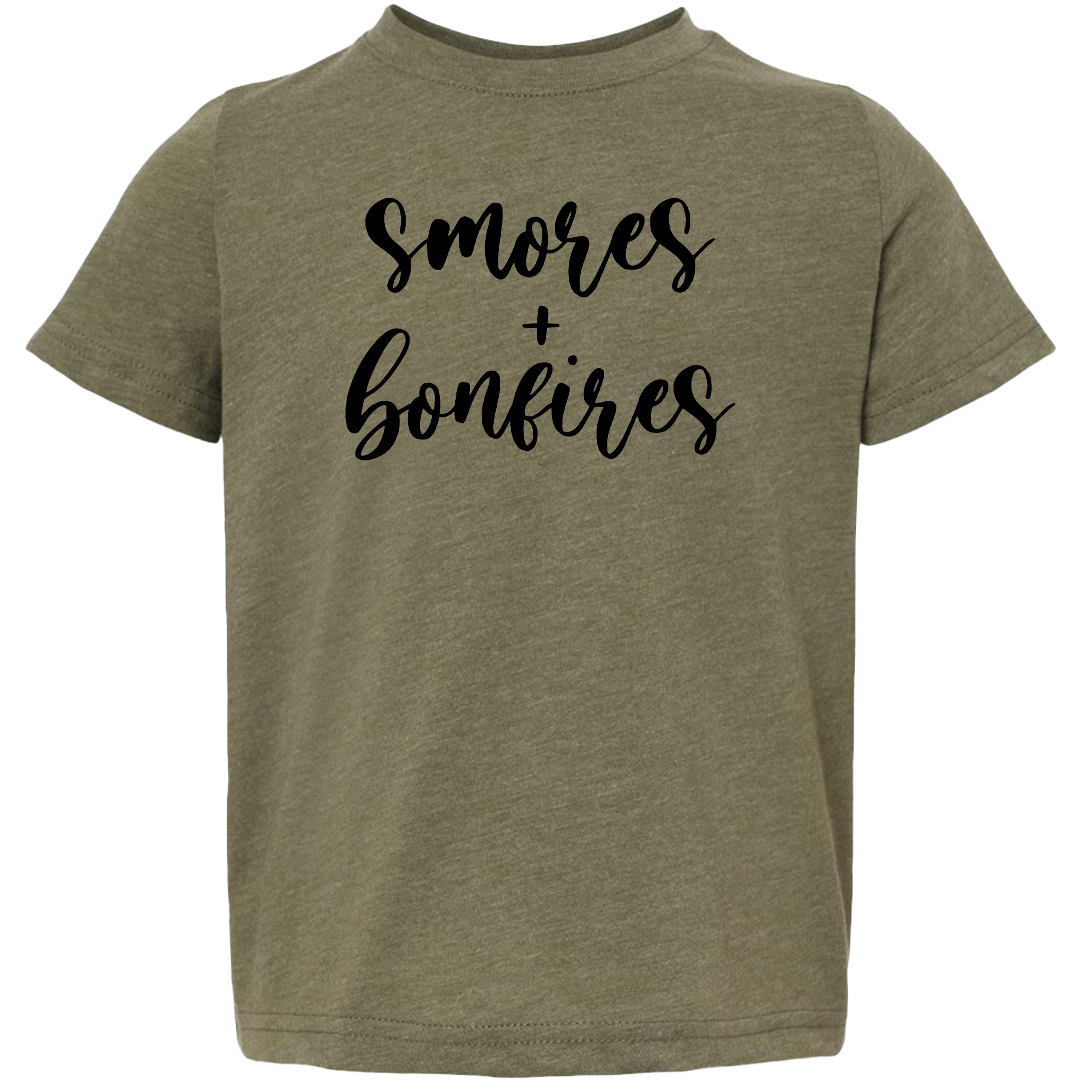 S'mores And Bonfires Toddler Tee