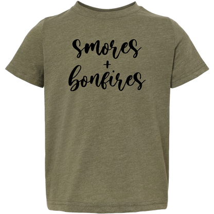 S'mores And Bonfires Toddler Tee