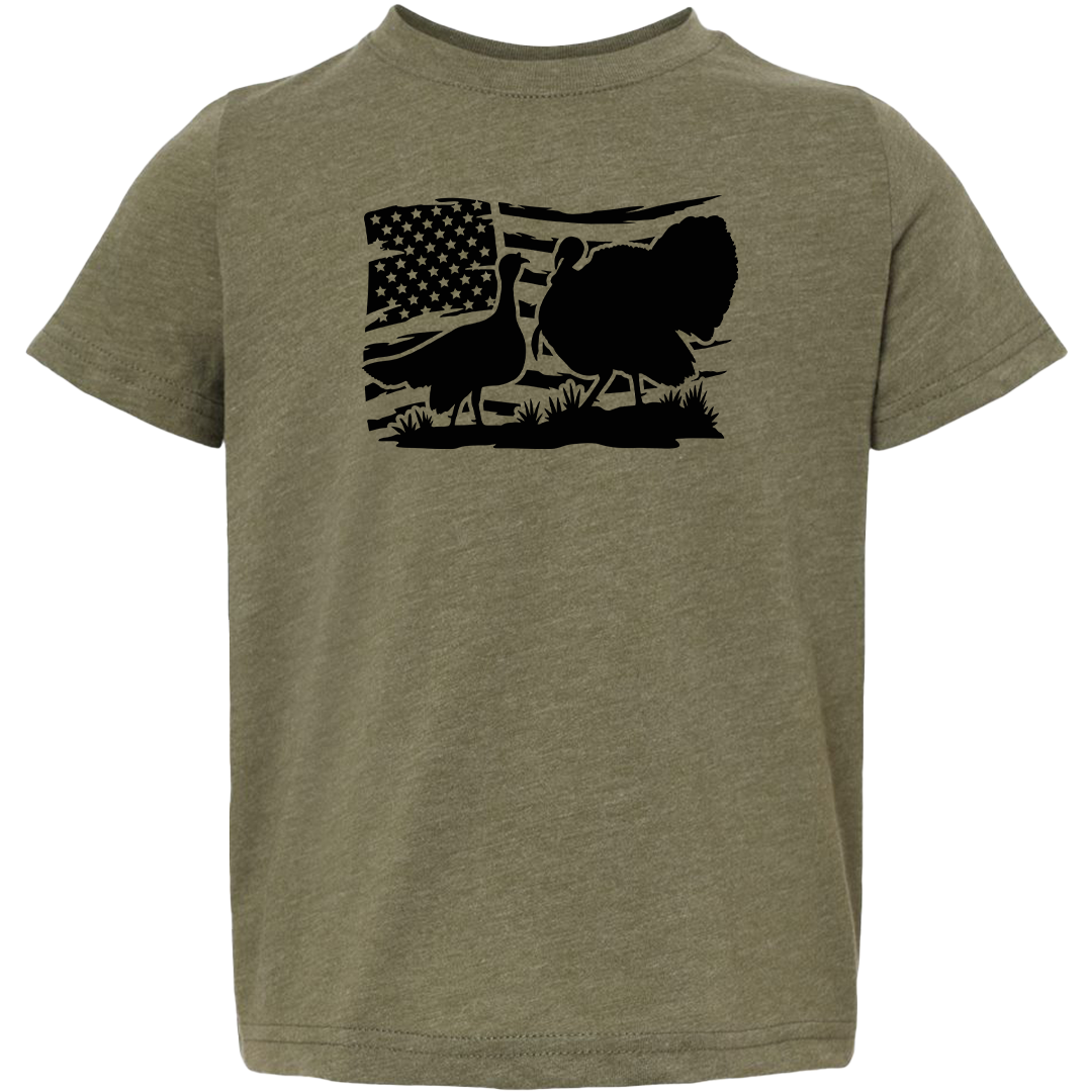 Turkey Flag Toddler Tee