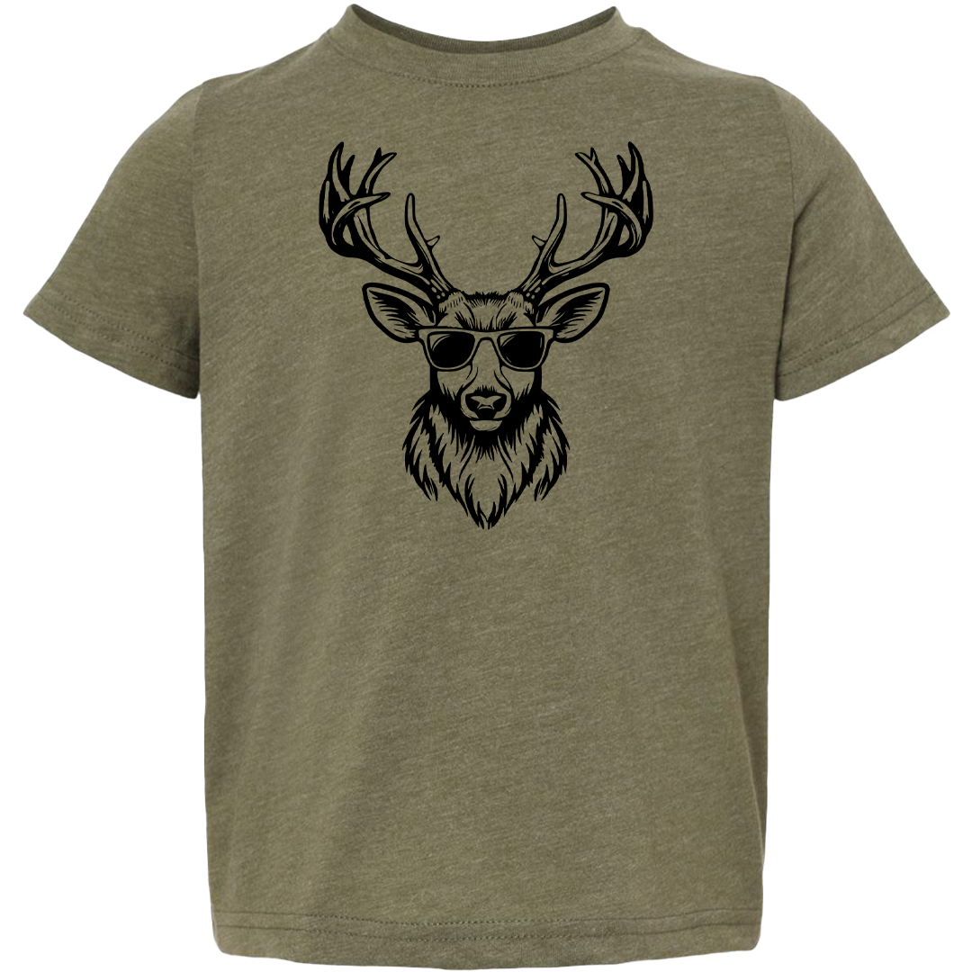 Cool Deer Toddler Tee