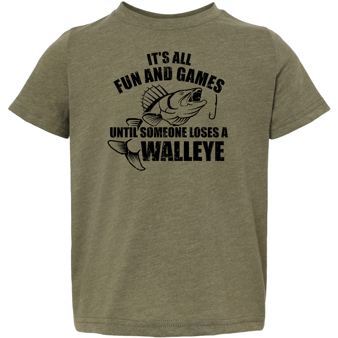 Walleye Games Toddler Tee