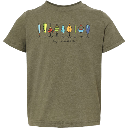 Only The Good Baits Toddler Tee
