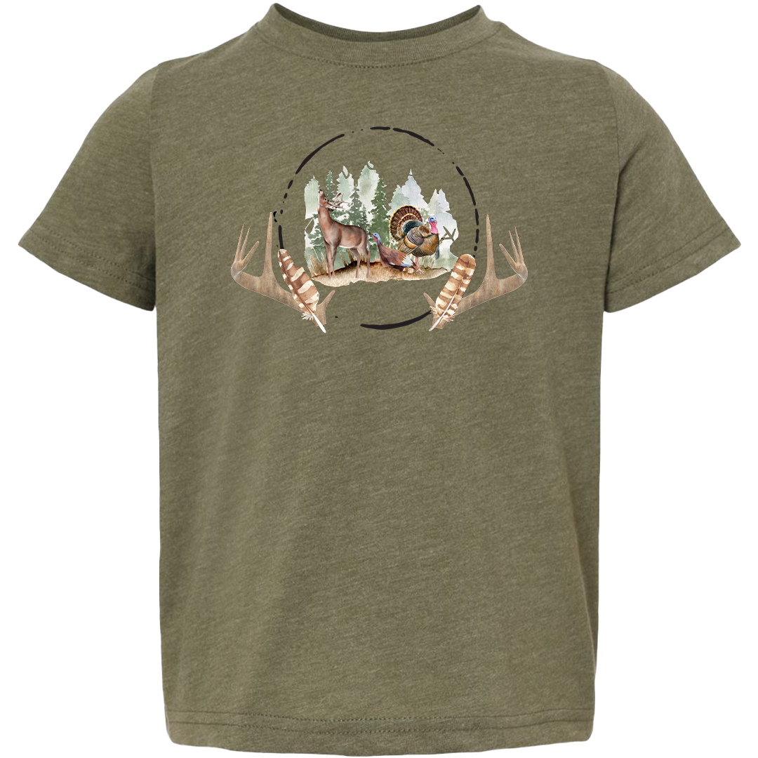 Bucks And Beards Toddler Tee