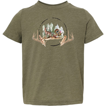 Bucks And Beards Toddler Tee
