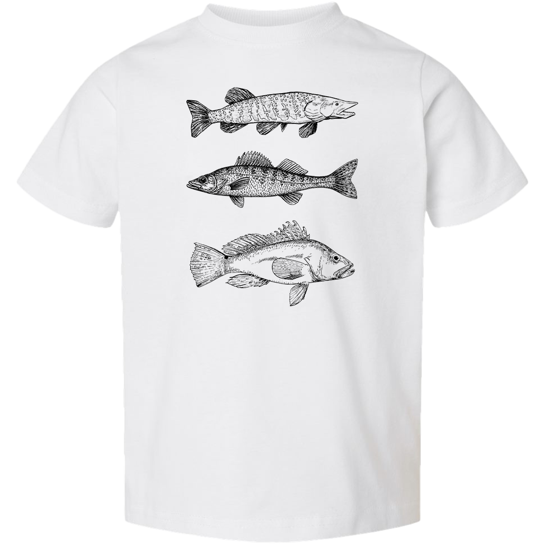 Midwest Fish Toddler Tee