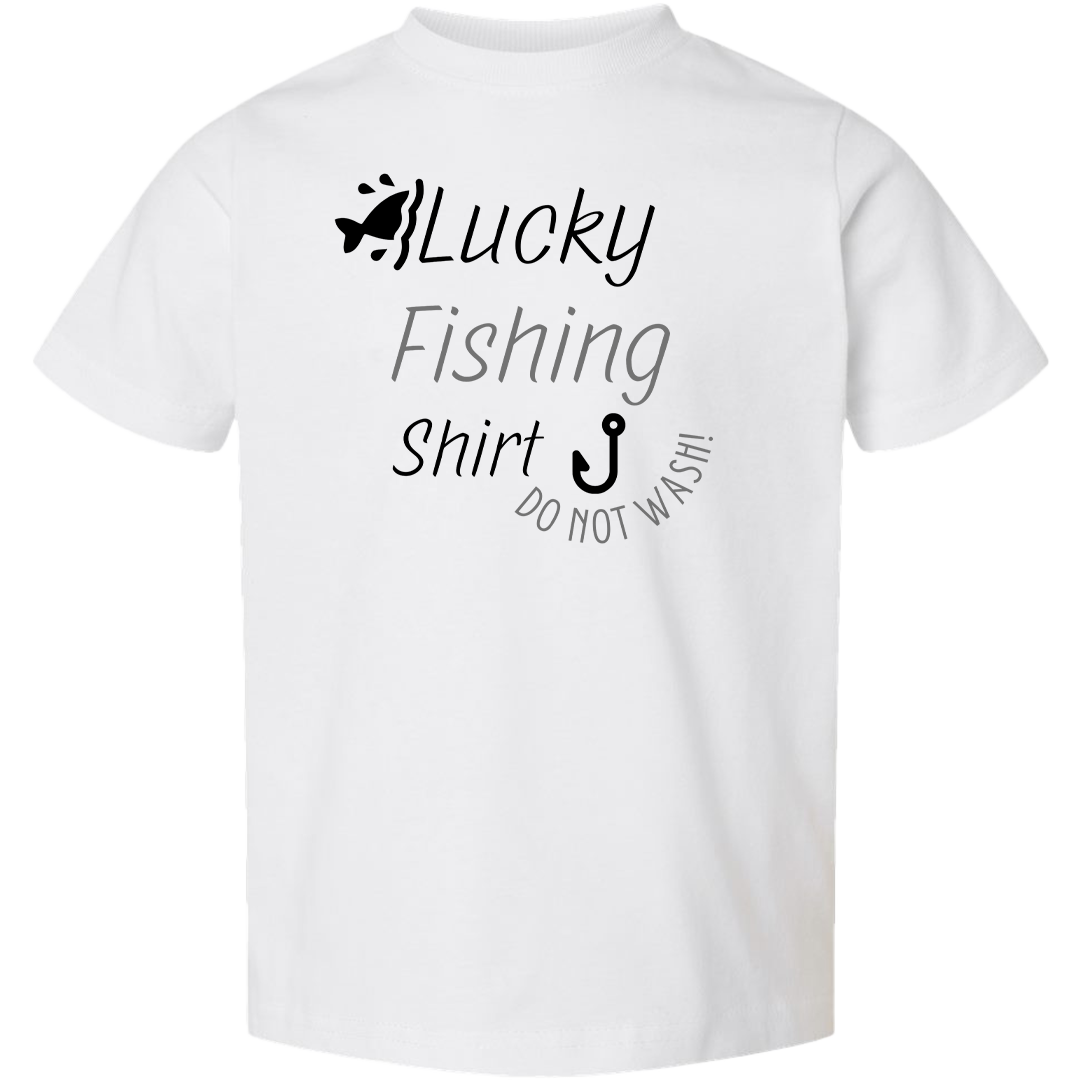 Lucky Fishing Shirt Toddler Tee