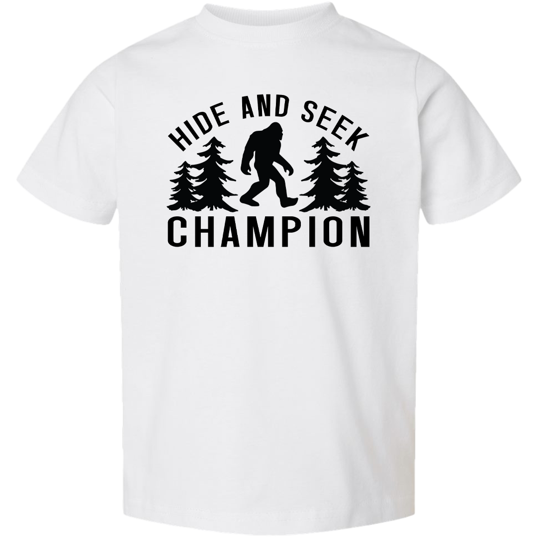 Hide and Seek Sasquatch Toddler Tee