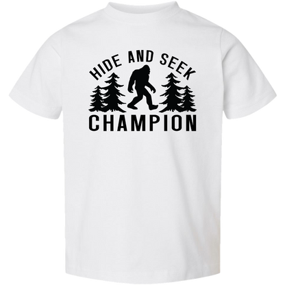 Hide and Seek Sasquatch Toddler Tee
