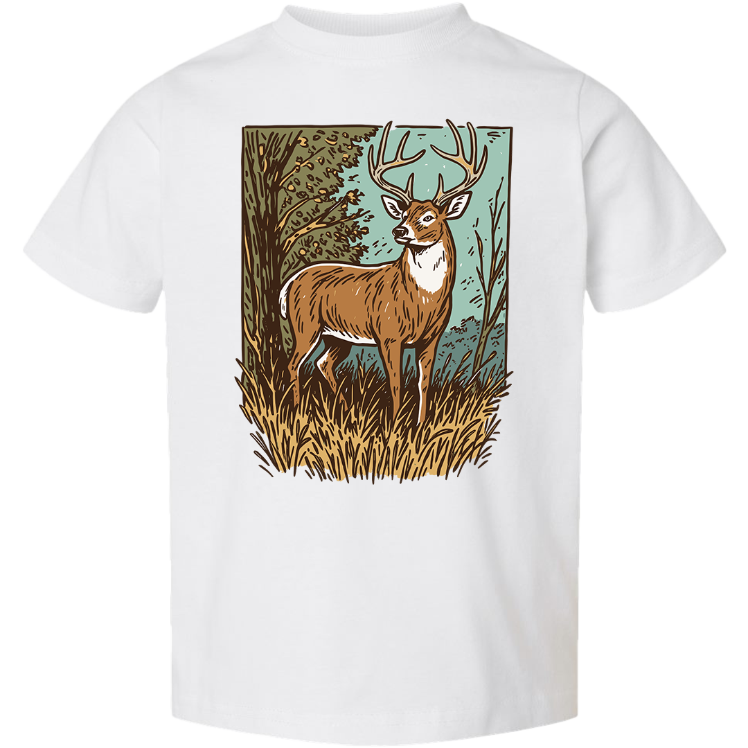 Vintage Deer Kids Tee