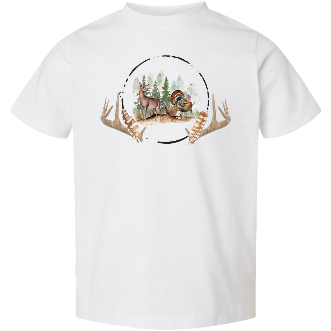 Bucks And Beards Toddler Tee