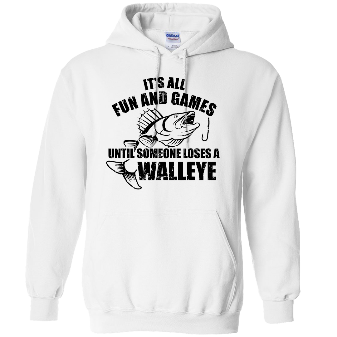 Walleye Games Adult Hoodie