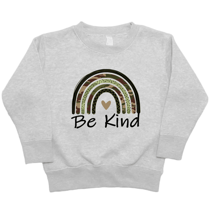 Be Kind Kids Crew Neck Sweatshirt - Muddy Boots Clothing - Crew Neck Sweatshirt