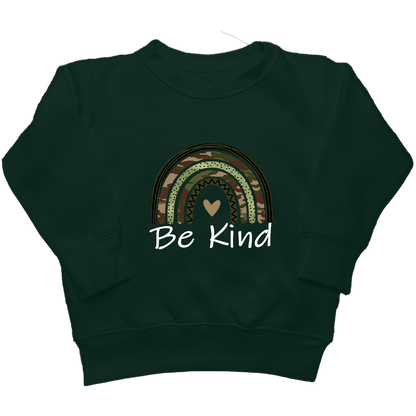 Be Kind Kids Crew Neck Sweatshirt - Muddy Boots Clothing - Crew Neck Sweatshirt