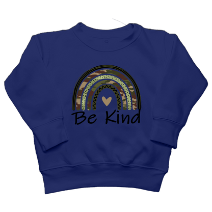 Be Kind Kids Crew Neck Sweatshirt - Muddy Boots Clothing - Crew Neck Sweatshirt