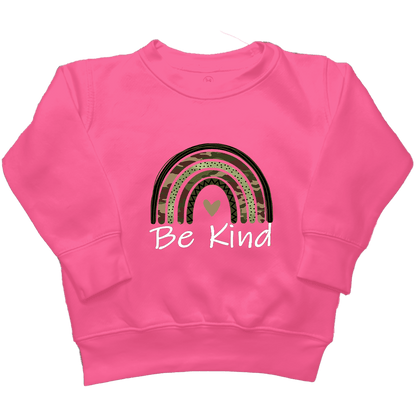 Be Kind Kids Crew Neck Sweatshirt - Muddy Boots Clothing - Crew Neck Sweatshirt