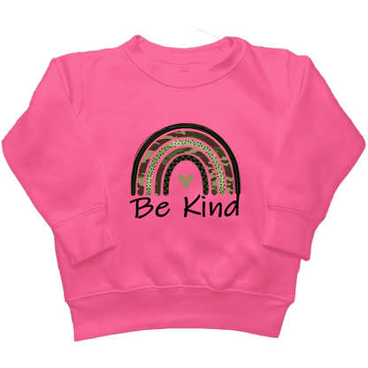 Be Kind Kids Crew Neck Sweatshirt - Muddy Boots Clothing - Crew Neck Sweatshirt