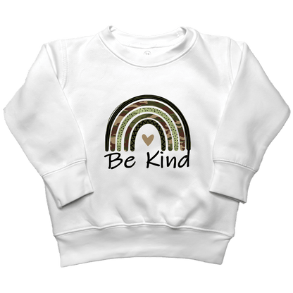 Be Kind Kids Crew Neck Sweatshirt - Muddy Boots Clothing - Crew Neck Sweatshirt