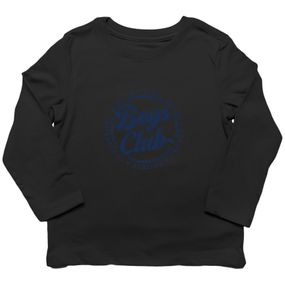Boys Club Kids Long Sleeve Tee - Muddy Boots Clothing - Long Sleeve Tee