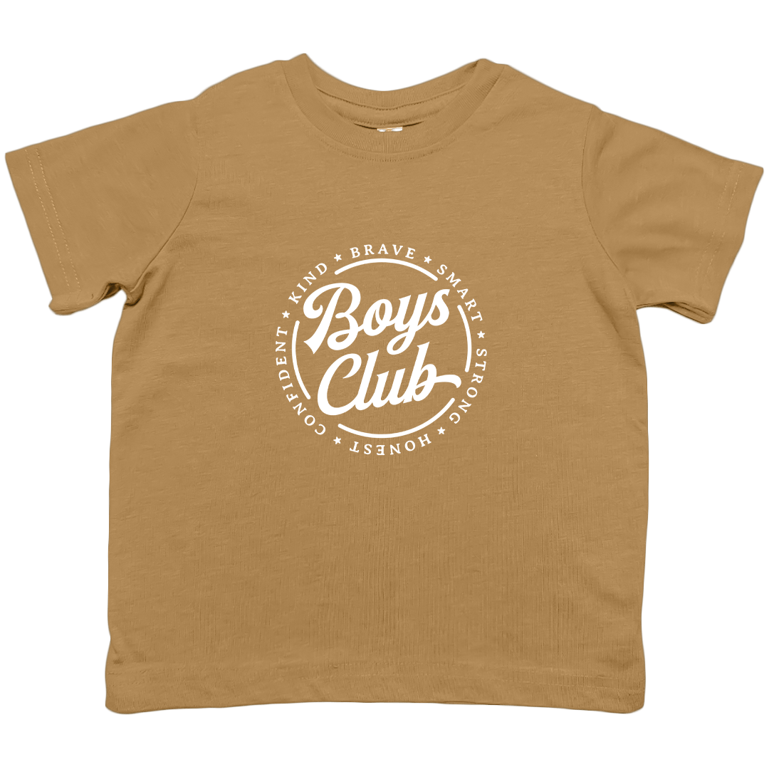 Boys Club Toddler Tee - Muddy Boots Clothing - T-Shirt