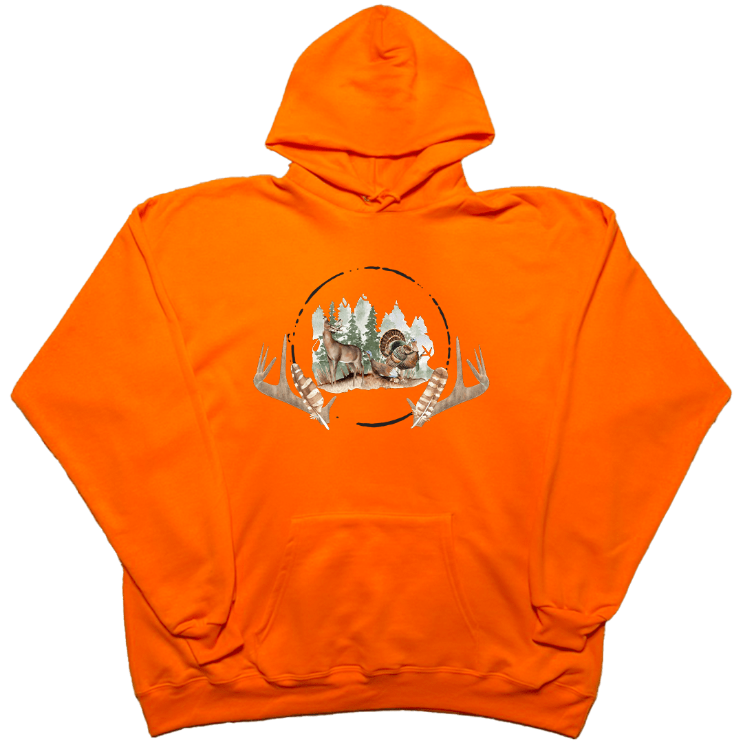 Bucks and Beards Adult Hoodie - Muddy Boots Clothing - Hoodie
