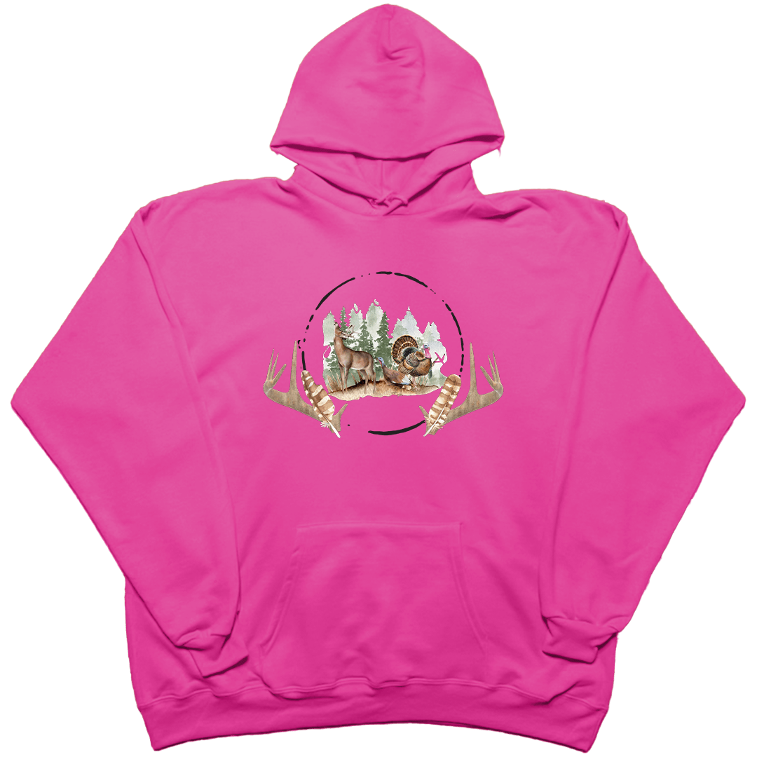Bucks and Beards Adult Hoodie - Muddy Boots Clothing - Hoodie
