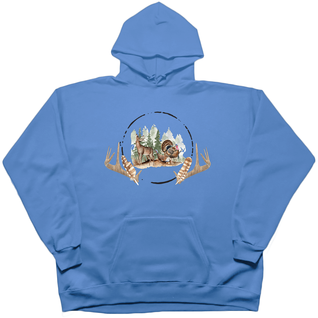 Bucks and Beards Adult Hoodie - Muddy Boots Clothing - Hoodie