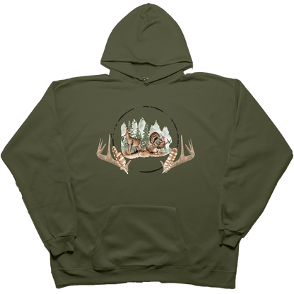 Bucks and Beards Adult Hoodie - Muddy Boots Clothing - Hoodie