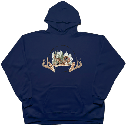Bucks and Beards Adult Hoodie - Muddy Boots Clothing - Hoodie