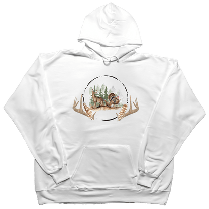 Bucks and Beards Adult Hoodie - Muddy Boots Clothing - Hoodie
