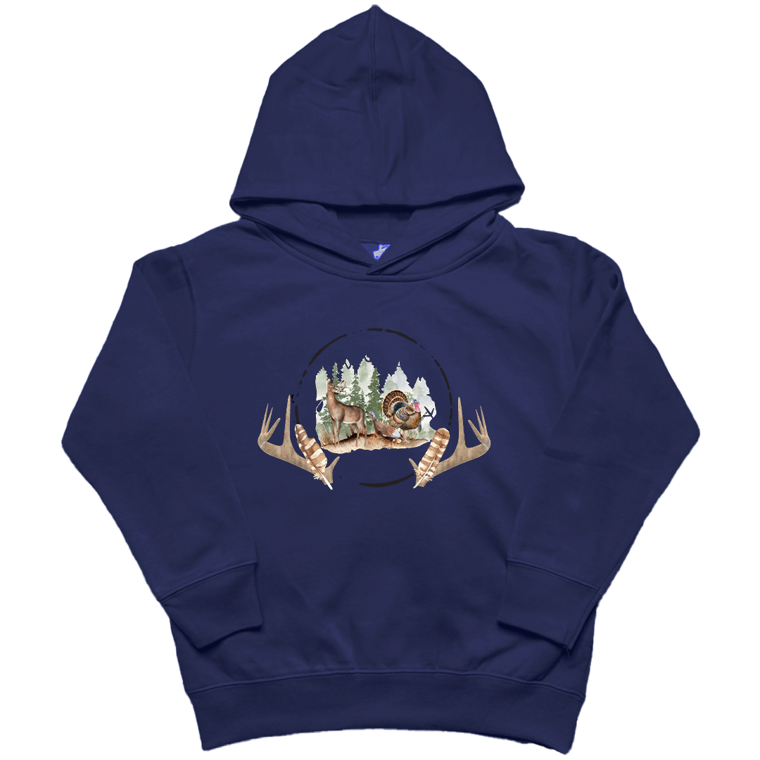 Bucks And Beards Toddler Hoodie - Muddy Boots Clothing - Hoodie