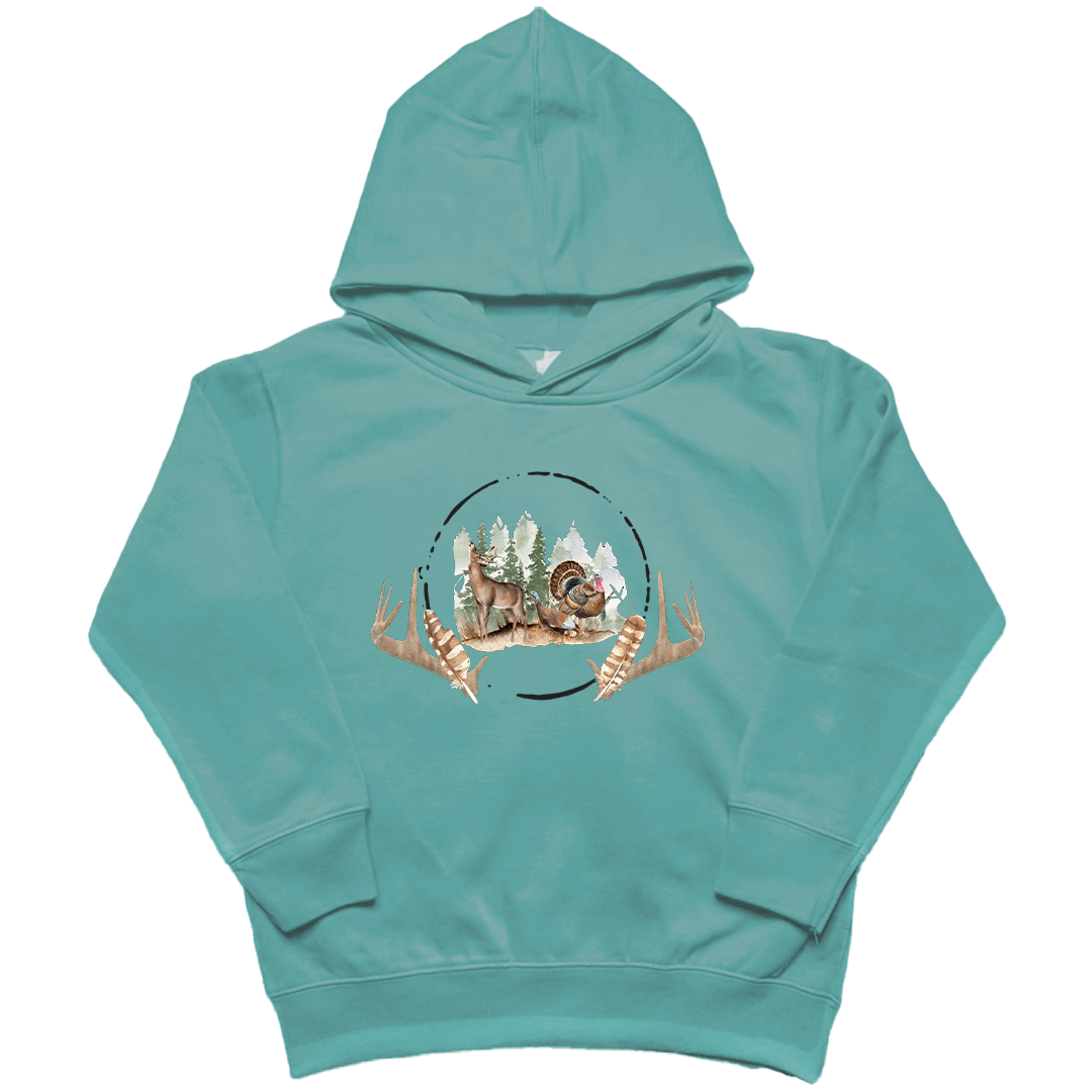 Bucks And Beards Toddler Hoodie - Muddy Boots Clothing - Hoodie