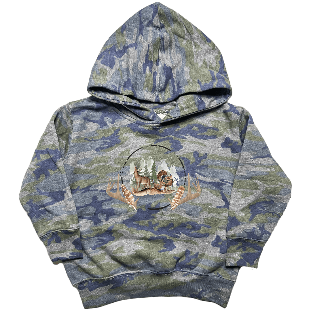 Bucks And Beards Toddler Hoodie - Muddy Boots Clothing - Hoodie