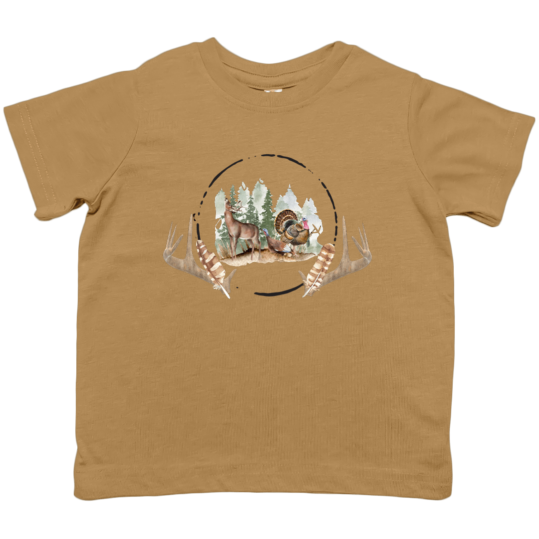 Bucks And Beards Toddler Tee - Muddy Boots Clothing - T-Shirt