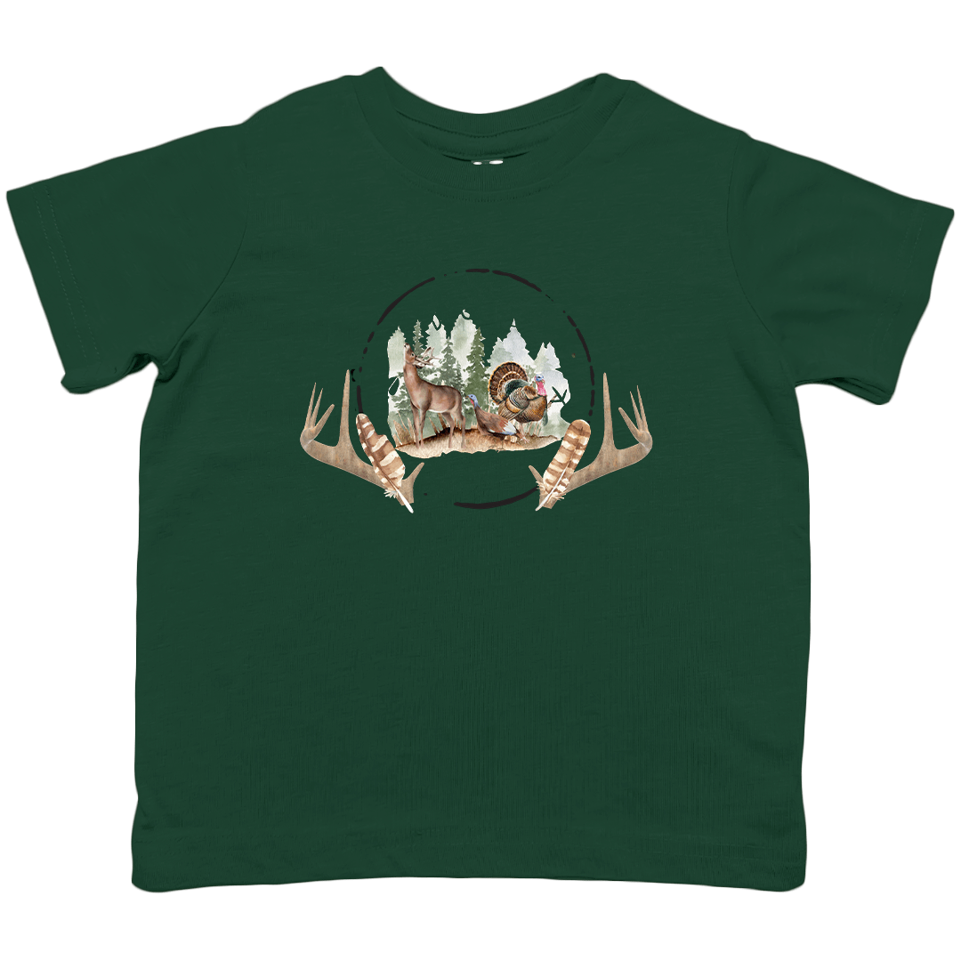 Bucks And Beards Toddler Tee - Muddy Boots Clothing - T-Shirt