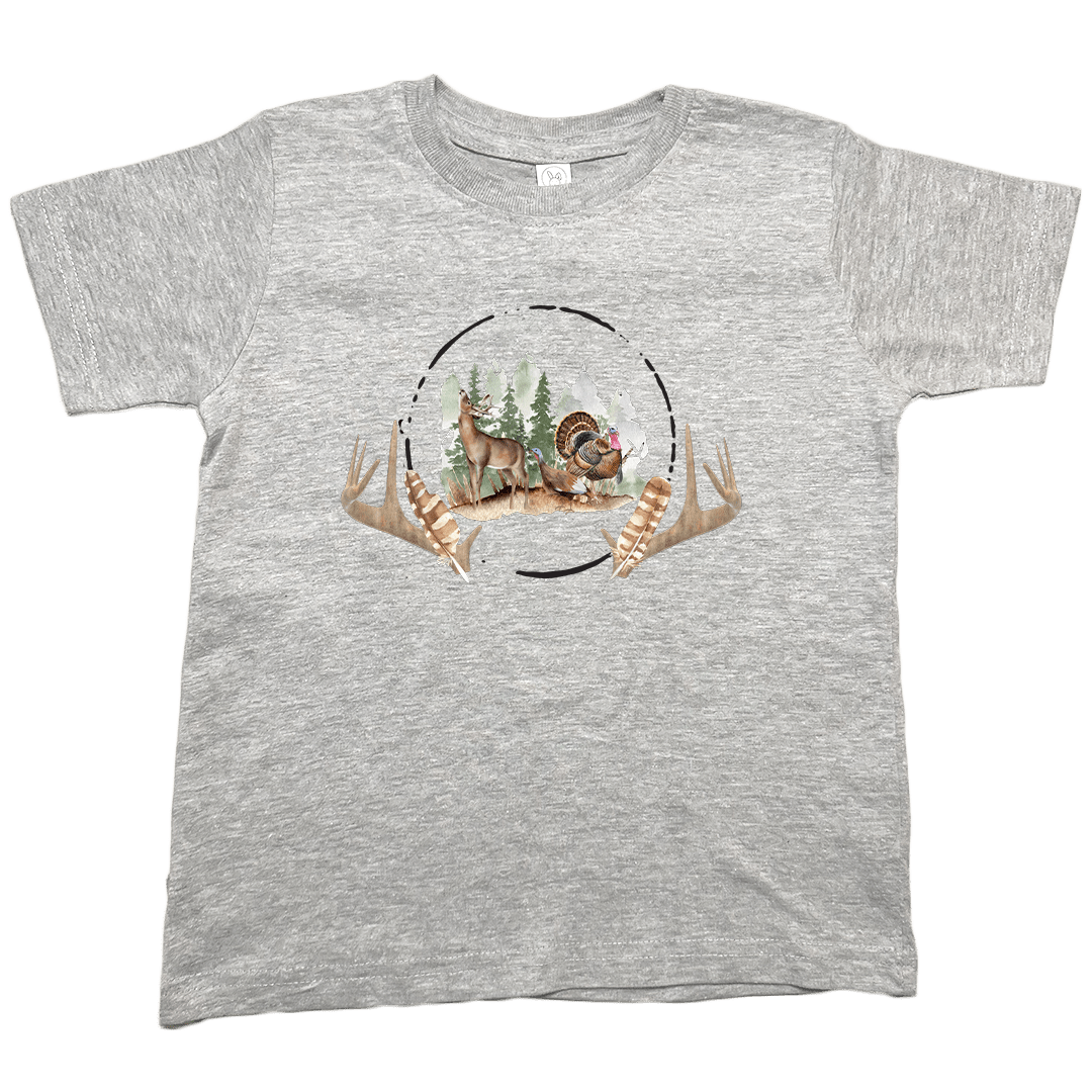 Bucks And Beards Toddler Tee - Muddy Boots Clothing - T-Shirt