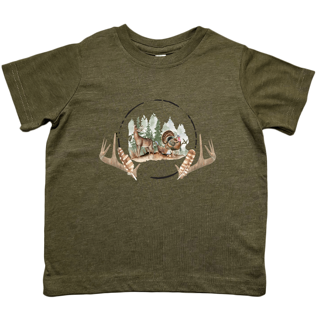 Bucks And Beards Toddler Tee - Muddy Boots Clothing - T-Shirt