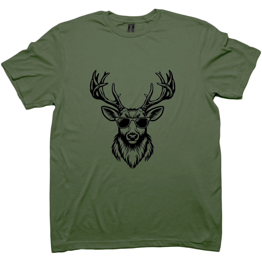 Cool Deer Adult Tee - Muddy Boots Clothing - T-Shirt