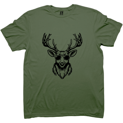 Cool Deer Adult Tee - Muddy Boots Clothing - T-Shirt