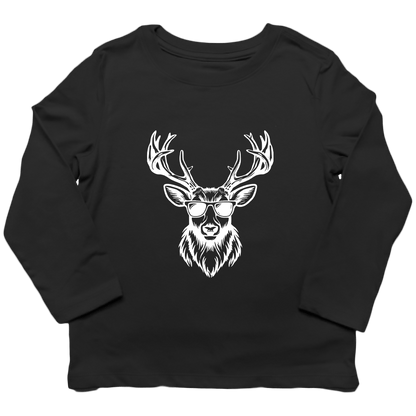 Cool Deer Kids Long Sleeve Tee - Muddy Boots Clothing - Long Sleeve Tee