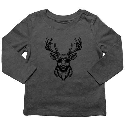 Cool Deer Kids Long Sleeve Tee - Muddy Boots Clothing - Long Sleeve Tee