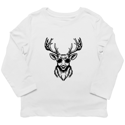 Cool Deer Kids Long Sleeve Tee - Muddy Boots Clothing - Long Sleeve Tee