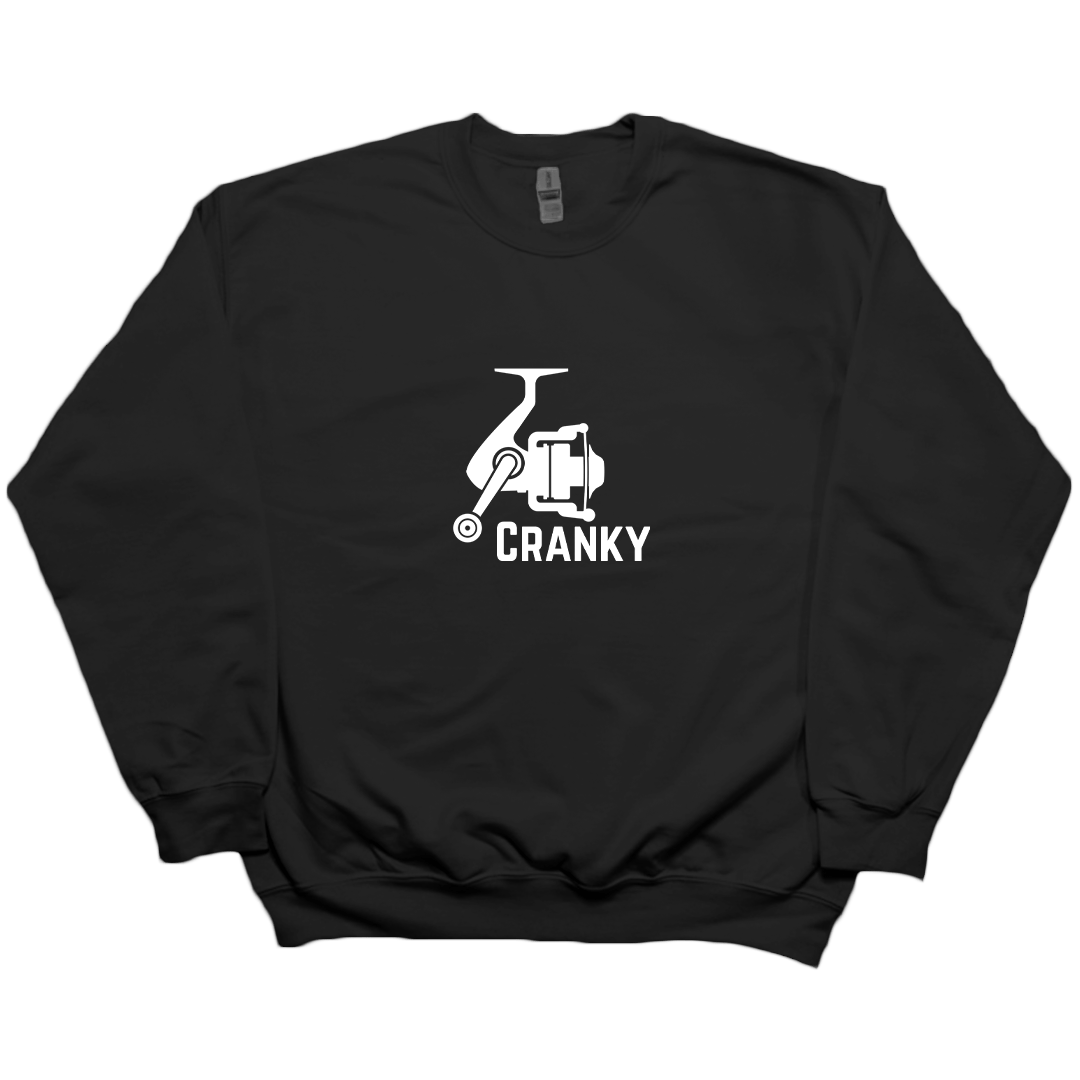Cranky Adult Crew Neck Sweatshirt - Muddy Boots Clothing - Crew Neck Sweatshirt