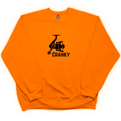 Cranky Adult Crew Neck Sweatshirt - Muddy Boots Clothing - Crew Neck Sweatshirt