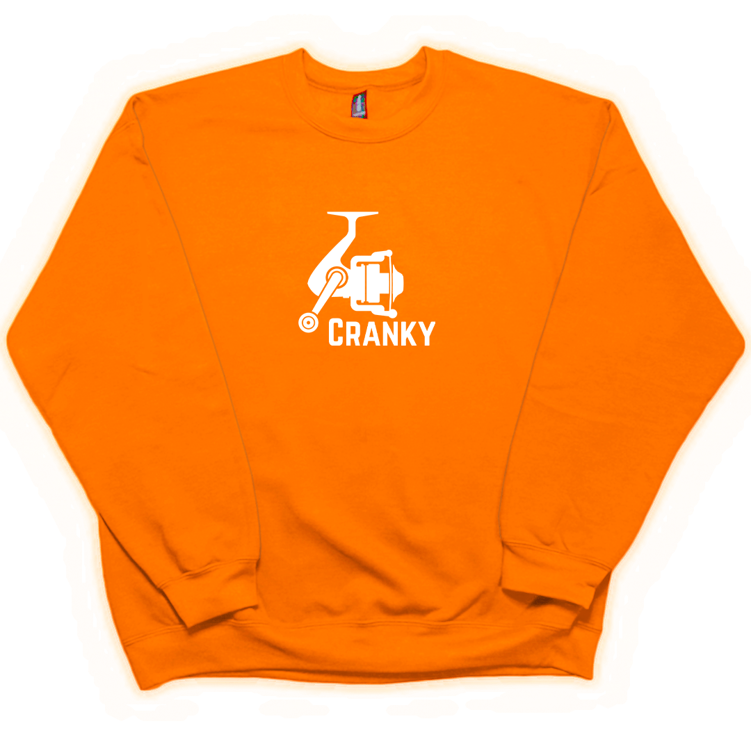 Cranky Adult Crew Neck Sweatshirt - Muddy Boots Clothing - Crew Neck Sweatshirt